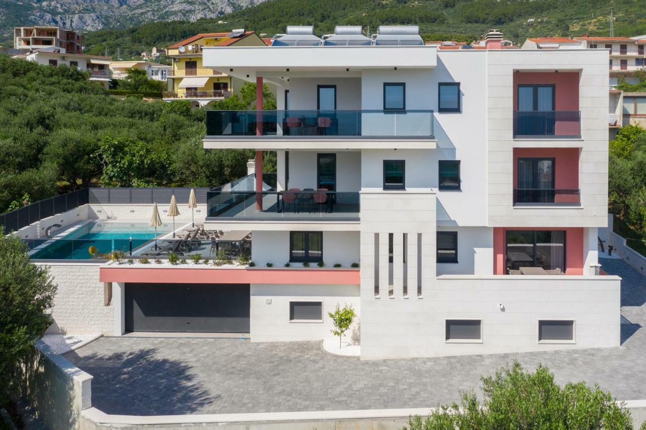 Villa Vid Apartments - Makarska Exklusiv Kültér fotó
