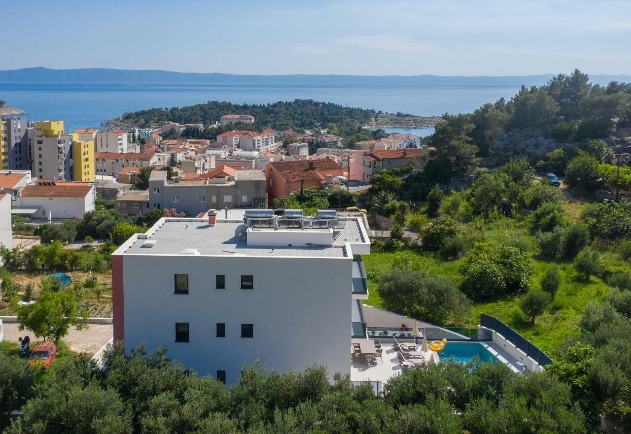 Villa Vid Apartments - Makarska Exklusiv Kültér fotó