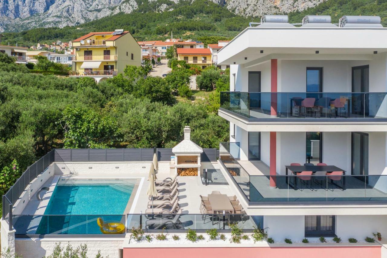 Villa Vid Apartments - Makarska Exklusiv Kültér fotó